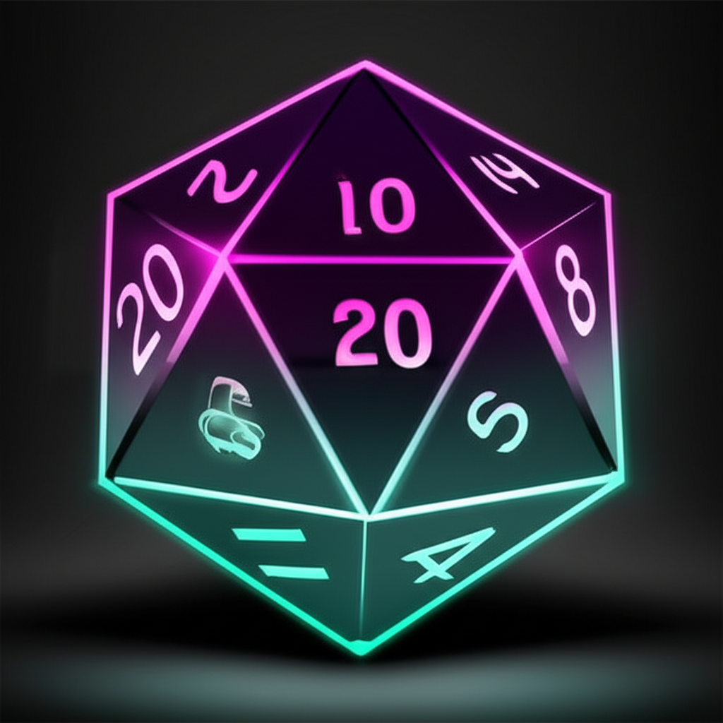 TimeDice 20-sided Entropy Dice